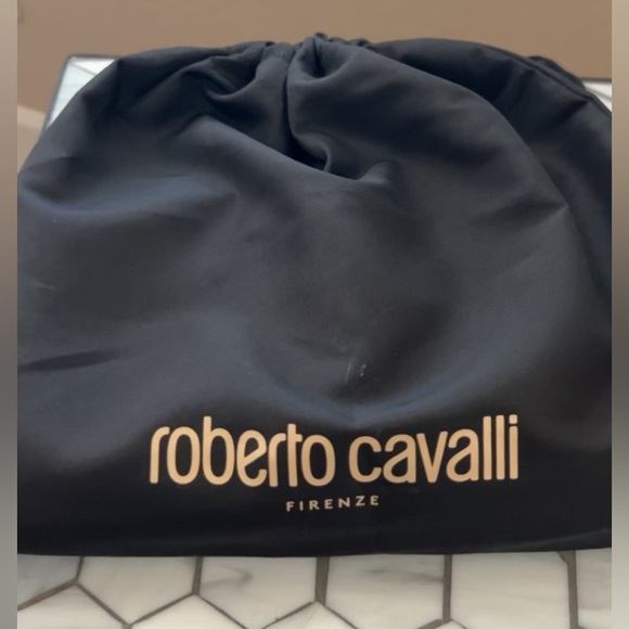 Roberto Cavalli Mirror Snake Shoulder Bag - Picture 5 of 5